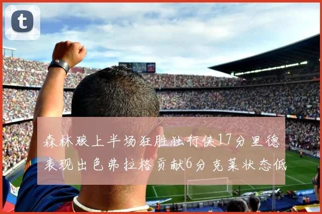 森林狼上半场狂胜独行侠17分里德表现出色弗拉格贡献6分克莱状态低迷未得分